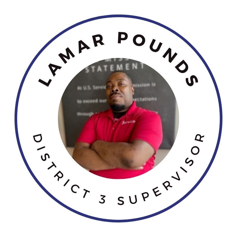 Lamar Pounds, Field Supervisor at US Servico